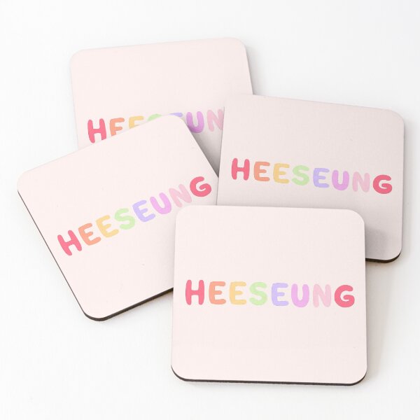 Item preview, Heeseung Rainbow Letters designed and sold by starl03t25.
