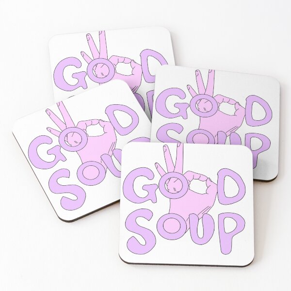 Item preview, Good Soup Adam Driver Meme Pink designed and sold by Rosie Ferguson.