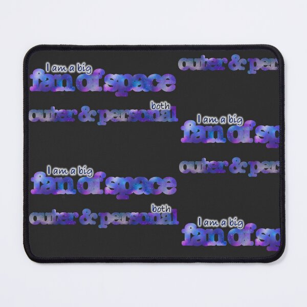 Item preview, I´m A Big Fan Of Space Both Outer And Personal - Funny Space Pun designed and sold by Reelippy.