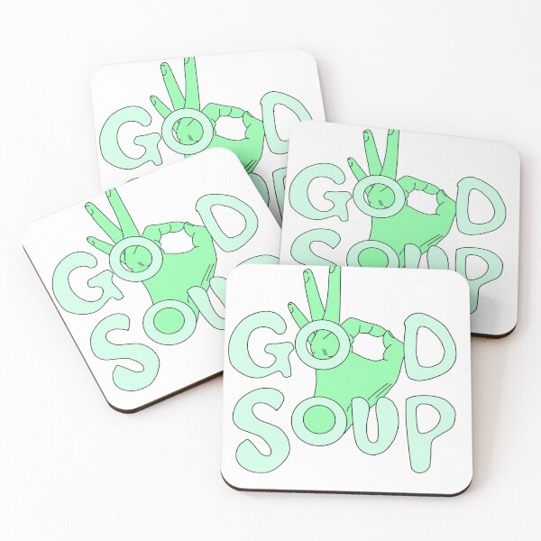 Item preview, Good Soup Adam Driver Meme Green designed and sold by Rosie Ferguson.