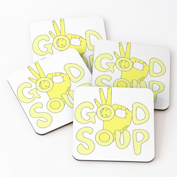 Item preview, Good Soup Adam Driver Meme Yellow designed and sold by Rosie Ferguson.