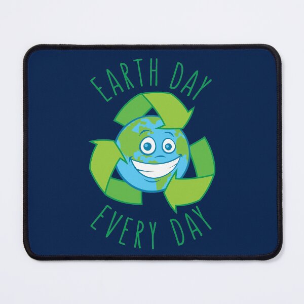 Item preview, Earth Day Every Day Recycle Cartoon designed and sold by fizzgig.