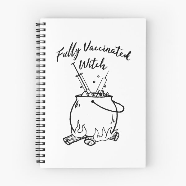 Item preview, Fully Vaccinated Witch (Black) designed and sold by superdumb70.