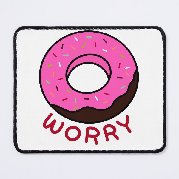 Item preview, Donut Worry designed and sold by StickersByKell.