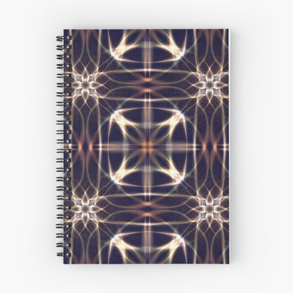 Item preview, Midnight Starfield ~ Dark Abstract Fractal Mandala Art designed and sold by Ascension Vibrations.