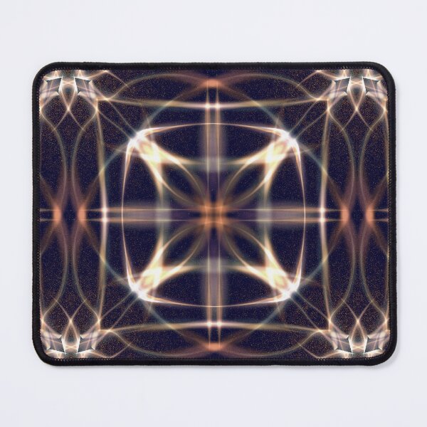 Item preview, Midnight Starfield ~ Dark Abstract Fractal Mandala Art designed and sold by Ascension Vibrations.