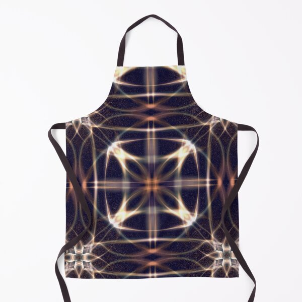 Item preview, Midnight Starfield ~ Dark Abstract Fractal Mandala Art designed and sold by Ascension Vibrations.