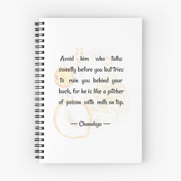 Item preview, flattery quotes  | Avoid him who talks sweetly before you but tries - Chanakya  designed and sold by Quoteology101.
