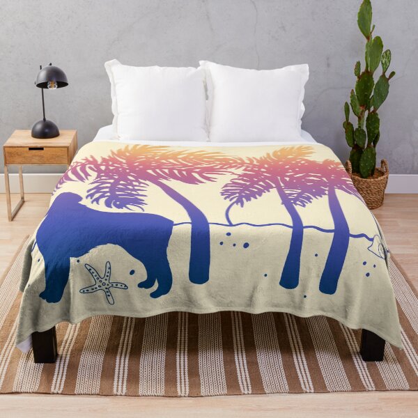 Item preview, Australian Shepherd Ombre Beach Sunrise designed and sold by JannaSalak.