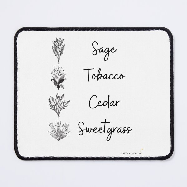 Item preview, Sacred Herbs Sage Tobacco Cedar Sweetgrass designed and sold by earthandorigin.