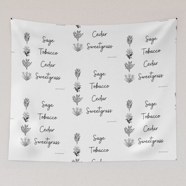 Item preview, Sacred Herbs Sage Tobacco Cedar Sweetgrass designed and sold by earthandorigin.