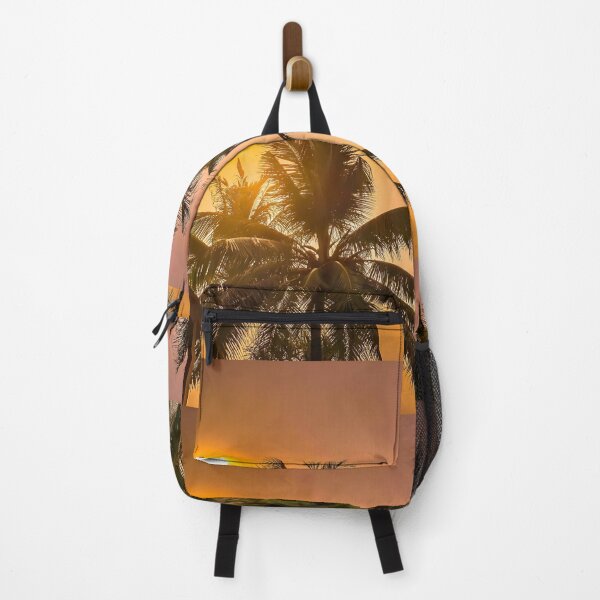 Item preview, Tropical Palm Tree Golden Sunset designed and sold by newburyboutique.