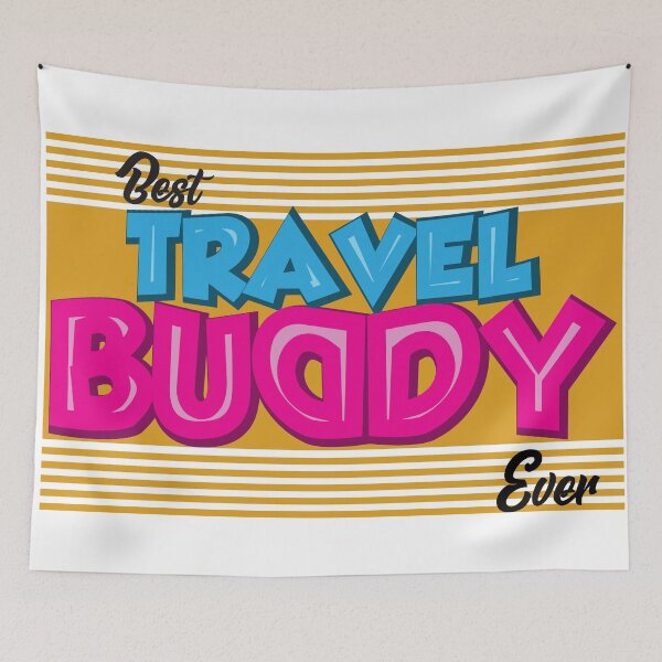 Item preview, Best Travel Buddy Ever - Funny designed and sold by kasunspot.