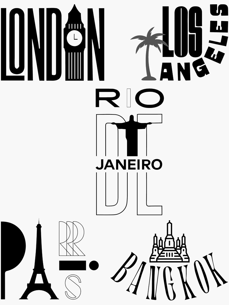 the-most-famous-cities-in-the-world-sticker-for-sale-by-brutsh88-redbubble