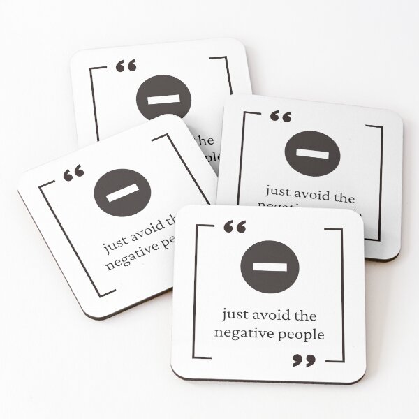 Item preview, Just Avoid The Negative People designed and sold by allyzza.