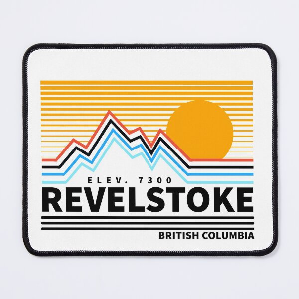 Item preview, Revelstoke British Columbia Canada Vintage Retro Travel Holiday Adventure Skiing Mountain designed and sold by tmartinezta.