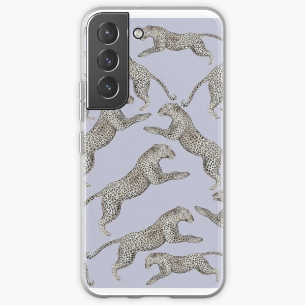 Leaping Lavender Leopards Samsung Galaxy Soft Case