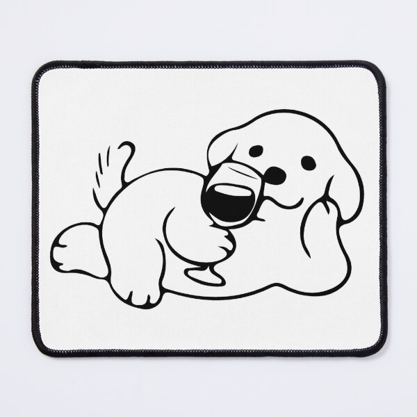 Item preview, cute dog lay and drinking wine designed and sold by venus-ian.