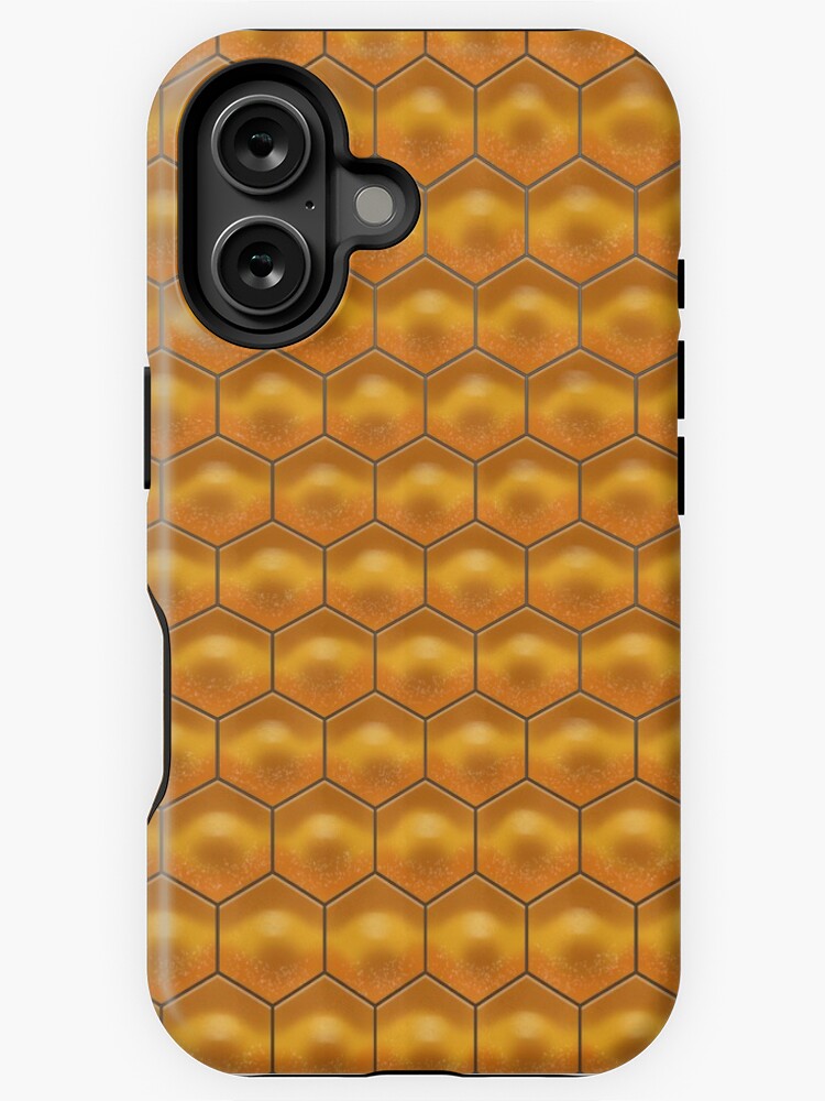 Thumbnail 1 of 4, iPhone Case, Honeycomb stained glass designed and sold by PharLapcartoon.