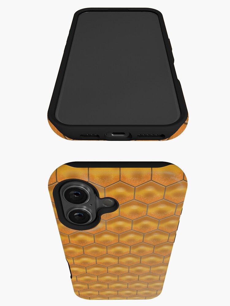 Thumbnail 3 of 4, iPhone Case, Honeycomb stained glass designed and sold by PharLapcartoon.