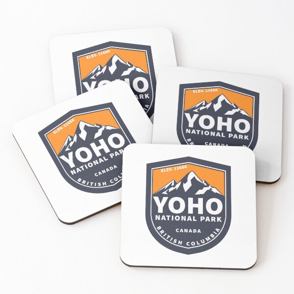 Item preview, Yoho National Park British Columbia Canada Vintage Retro Travel Camping Adventure Skiing Mountain designed and sold by tmartinezta.