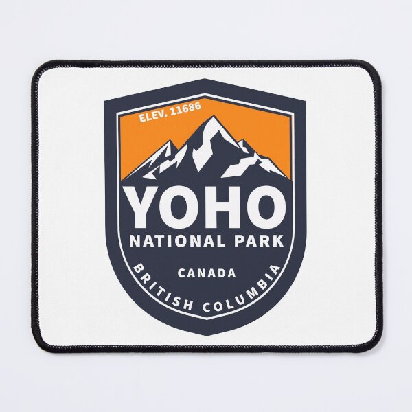 Item preview, Yoho National Park British Columbia Canada Vintage Retro Travel Camping Adventure Skiing Mountain designed and sold by tmartinezta.