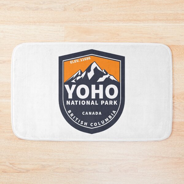 Item preview, Yoho National Park British Columbia Canada Vintage Retro Travel Camping Adventure Skiing Mountain designed and sold by tmartinezta.