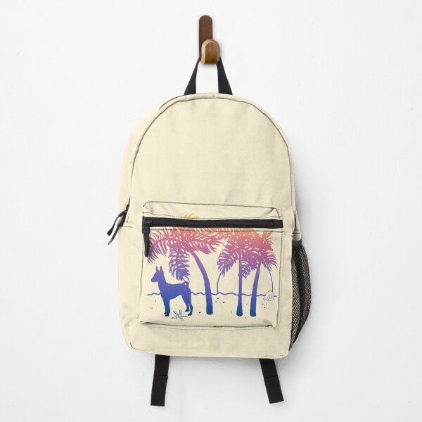 Item preview, Basenji Ombre Beach Sunrise designed and sold by JannaSalak.