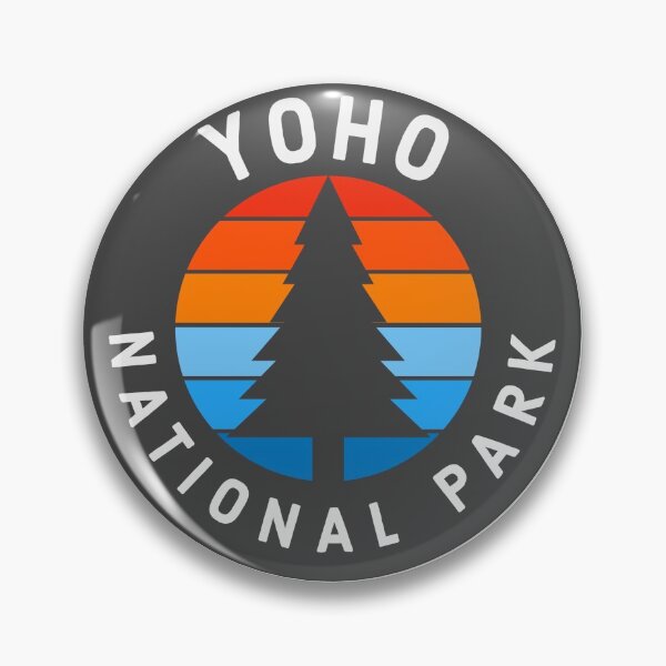 Item preview, Yoho National Park British Columbia Canada Vintage Retro Travel Camping Adventure Skiing Mountain designed and sold by tmartinezta.