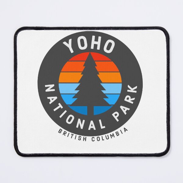 Item preview, Yoho National Park British Columbia Canada Vintage Retro Travel Camping Adventure Skiing Mountain designed and sold by tmartinezta.