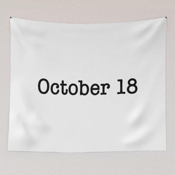 Item preview, October 18 designed and sold by ellebackup.