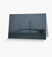 Mackinac Bridge Greeting Card