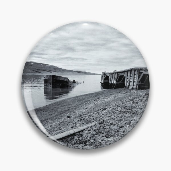 Item preview, Boat to nowhere, Urbex old mining town, lost places Spitsbergen designed and sold by shackledlettuce.