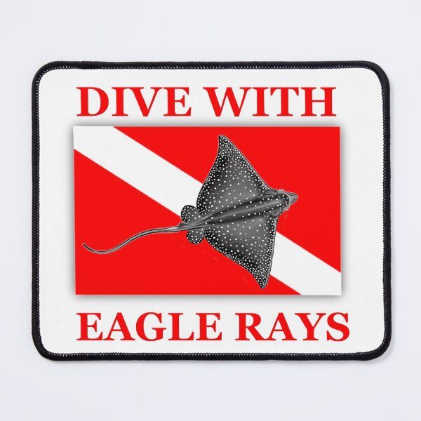Item preview, Dive With Eagle Rays designed and sold by KeysTreasures.