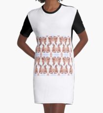 Greek Goddess Graphic T-Shirt Dress