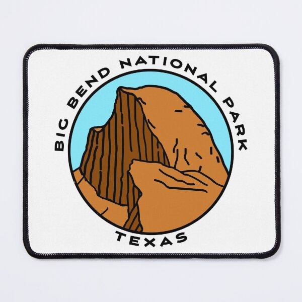 Item preview, Big Bend National Park Texas Vintage Retro Travel Camping, Hiking, Climbing Adventure Mountain designed and sold by tmartinezta.