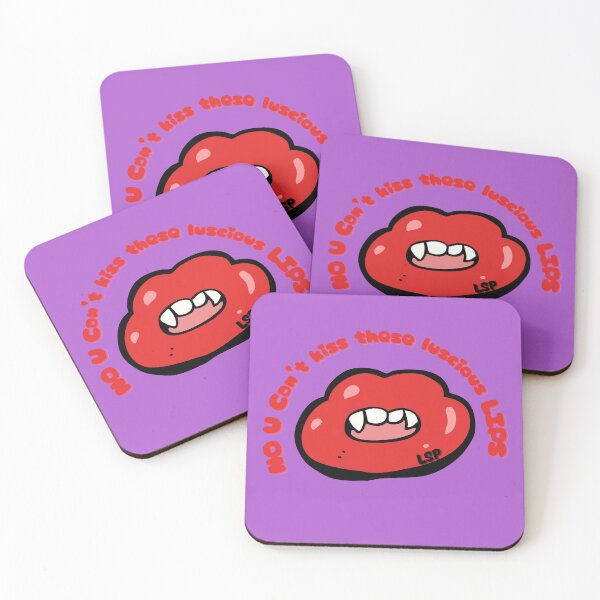 Item preview, NO U Can't Kiss these luscious LIPS signed LSP designed and sold by BunnyPanda0120.