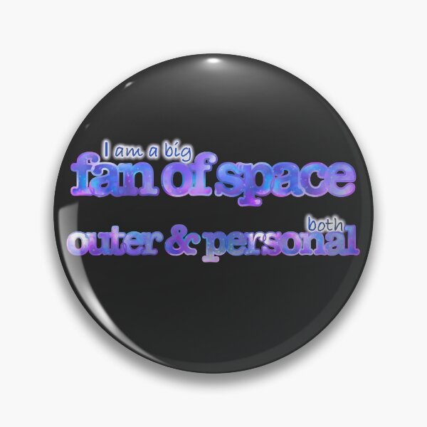 Item preview, I´m A Big Fan Of Space Both Outer And Personal - Funny Space Pun designed and sold by Reelippy.