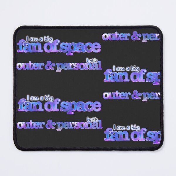 Item preview, I´m A Big Fan Of Space Both Outer And Personal - Funny Space Pun designed and sold by Reelippy.