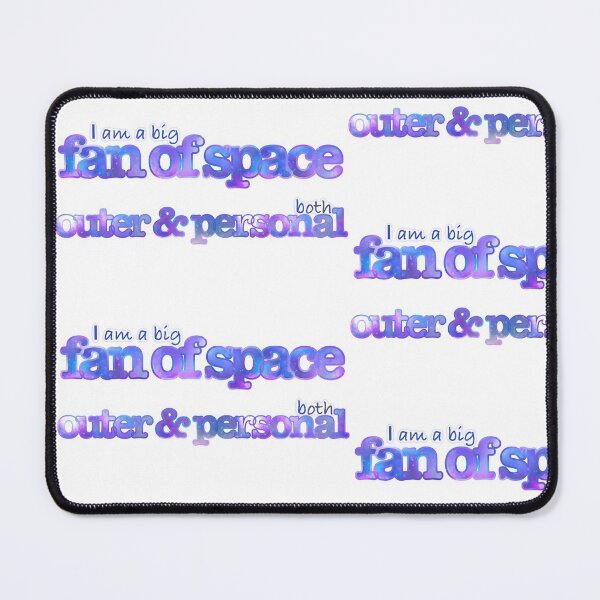 Item preview, I´m A Big Fan Of Space Both Outer And Personal - Funny Space Pun designed and sold by Reelippy.