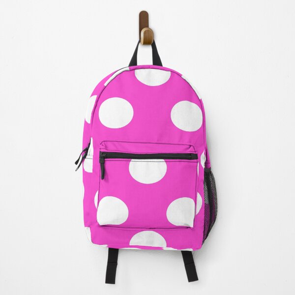 Item preview, Large WHITE and HOT PINK POLKA DOTS designed and sold by RachelMacht.