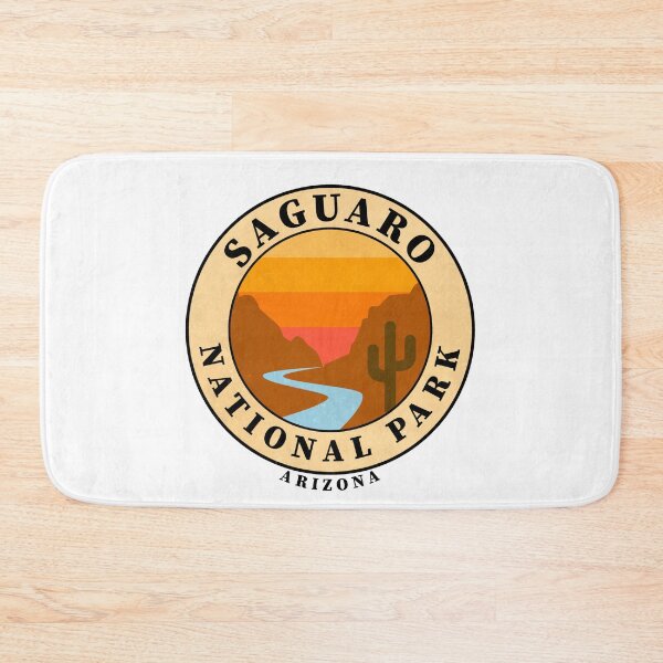 Item preview, Saguaro National Park Arizona Vintage Retro Travel Camping, Hiking, Climbing Adventure Mountain designed and sold by tmartinezta.