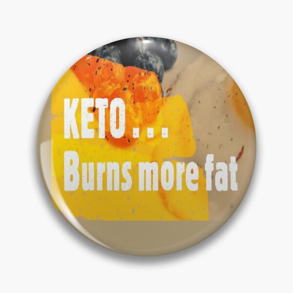 Item preview, KETO Burns More Fat designed and sold by Cool Art.