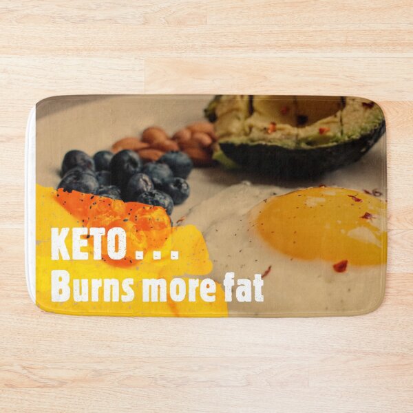 Item preview, KETO Burns More Fat designed and sold by Cool Art.