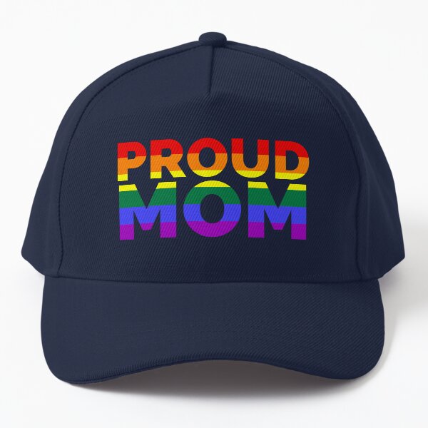 Aperçu de l'œuvre Drapeau LGBT arc-en-ciel de la fierté de maman fière créée et vendue par House Sparrow.