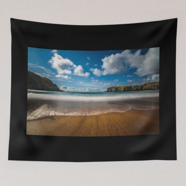 Item preview, The Silver Strand, a horse-shoe shaped beach situated at Malin Beg, near Glencolmcille, in south-west County Donegal, Ireland designed and sold by AlbertMi.