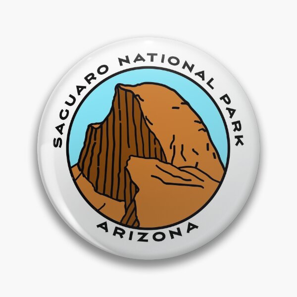 Item preview, Saguaro National Park Arizona Vintage Retro Travel Camping, Hiking, Climbing Adventure Mountain designed and sold by tmartinezta.