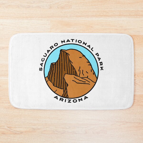 Item preview, Saguaro National Park Arizona Vintage Retro Travel Camping, Hiking, Climbing Adventure Mountain designed and sold by tmartinezta.