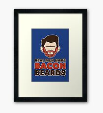 Bacon Beard (men's version) Framed Print