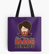 Bacon Beard (women's version) Tote Bag